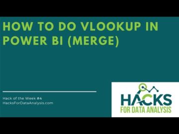 HOW TO DO VLOOKUP IN POWER BI (MERGE)